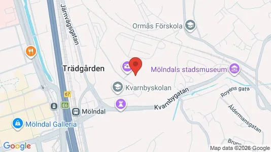 Apartments for rent i Mölndal - kort over placeringen