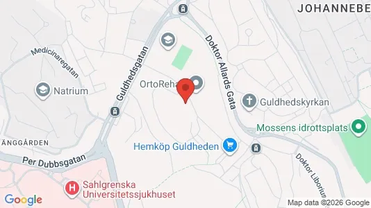 Apartments for rent i Gothenburg City Centre - kort over placeringen