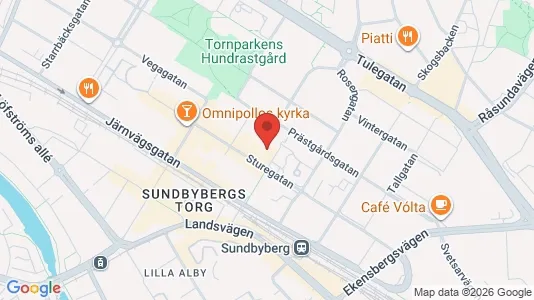Apartments for rent i Sundbyberg - kort over placeringen