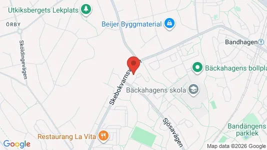 Apartments for rent i Stockholm South - kort over placeringen