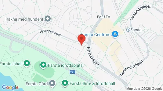 Apartments for rent i Stockholm South - kort over placeringen