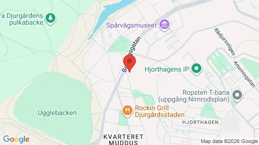 Apartments for rent i Gärdet/Djurgården - kort over placeringen