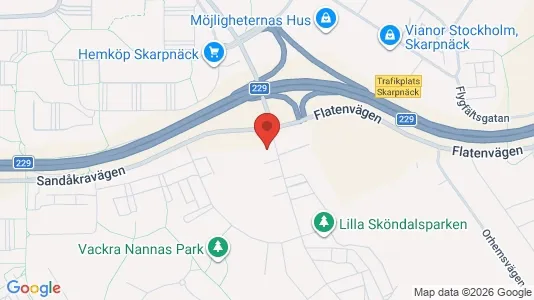 Apartments for rent i Stockholm South - kort over placeringen
