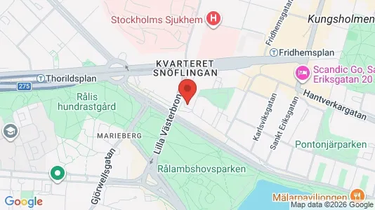 Apartments for rent i Kungsholmen - kort over placeringen