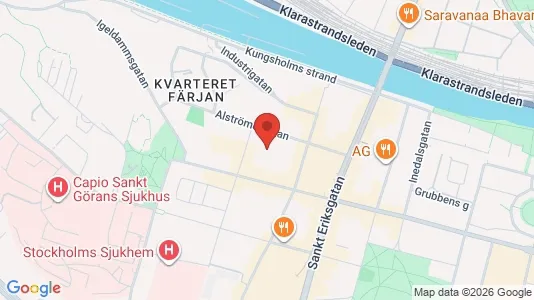 Apartments for rent i Kungsholmen - kort over placeringen