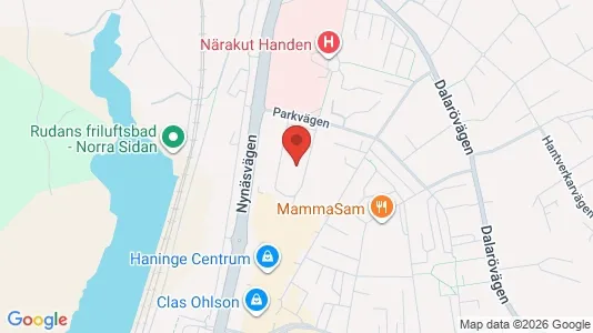 Apartments for rent i Haninge - kort over placeringen