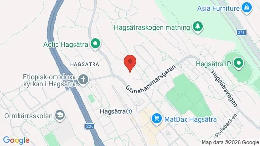 Apartments for rent i Stockholm South - kort over placeringen