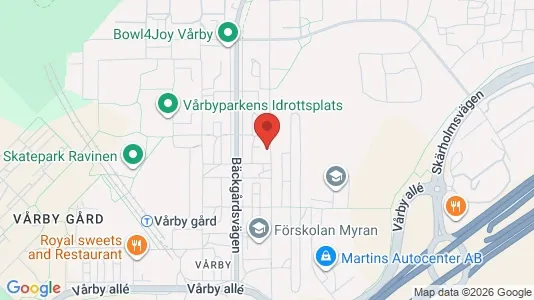 Apartments for rent i Huddinge - kort over placeringen