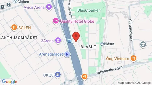 Apartments for rent i Stockholm South - kort over placeringen
