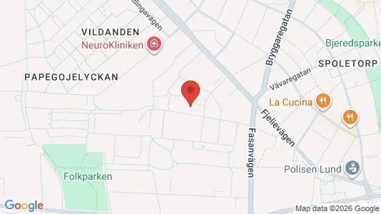 Apartments for rent i Lund - kort over placeringen