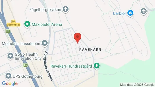 Apartments for rent i Mölndal - kort over placeringen