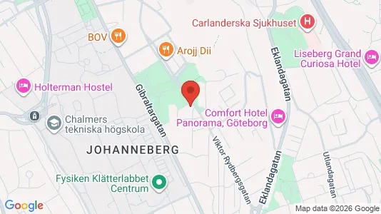 Apartments for rent i Johanneberg - kort over placeringen