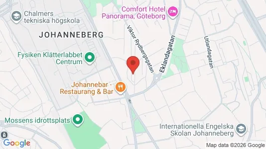 Apartments for rent i Johanneberg - kort over placeringen