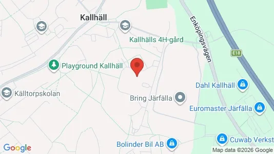 Apartments for rent i Järfälla - kort over placeringen