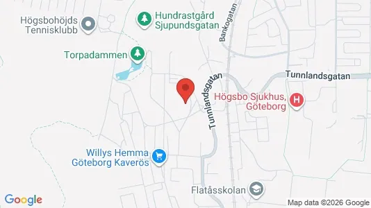 Apartments for rent i Askim-Frölunda-Högsbo - kort over placeringen