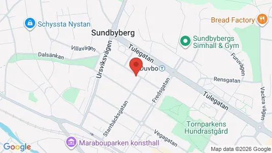 Apartments for rent i Sundbyberg - kort over placeringen