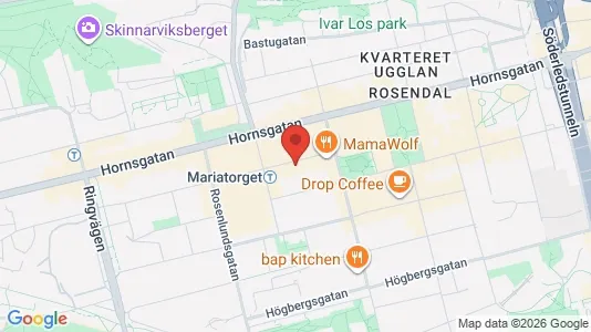 Apartments for rent i Södermalm - kort over placeringen