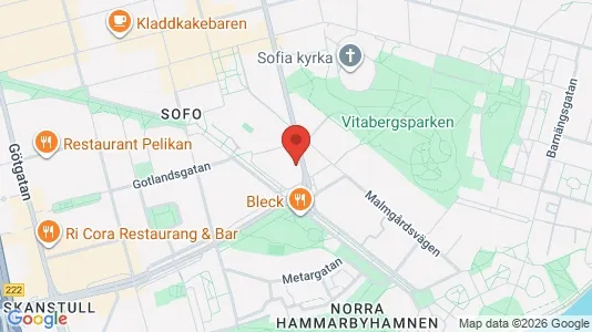 Apartments for rent i Södermalm - kort over placeringen