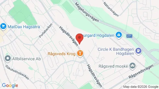 Apartments for rent i Stockholm South - kort over placeringen