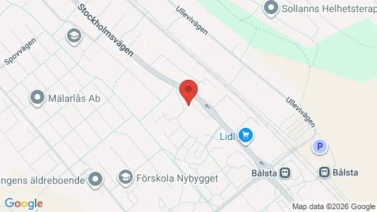 Apartments for rent i Håbo - kort over placeringen