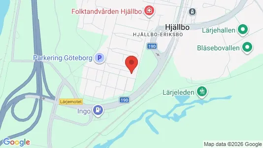 Apartments for rent i Angered - kort over placeringen
