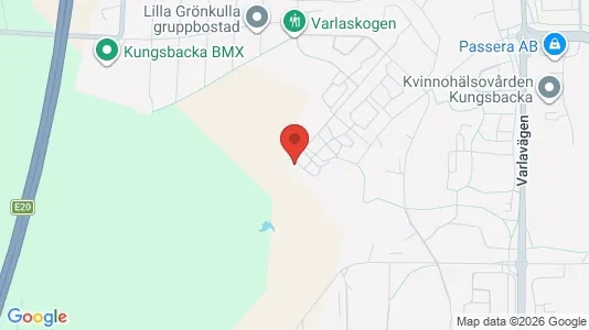 Apartments for rent i Kungsbacka - kort over placeringen