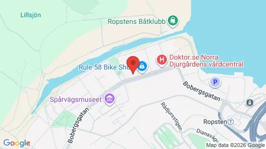 Apartments for rent i Gärdet/Djurgården - kort over placeringen