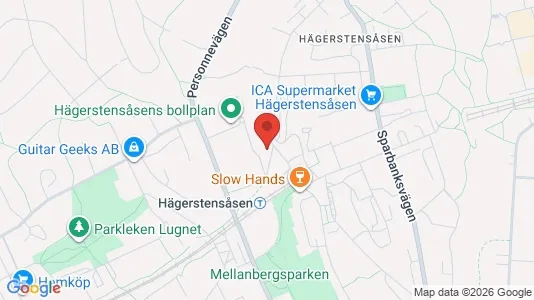 Apartments for rent i Stockholm South - kort over placeringen