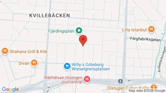 Apartments for rent i Lundby - kort over placeringen