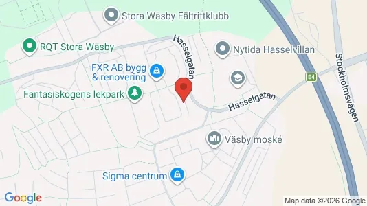 Apartments for rent i Upplands Väsby - kort over placeringen
