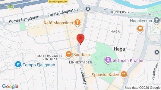 Apartments for rent i Gothenburg City Centre - kort over placeringen