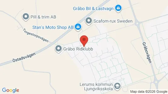 Apartments for rent i Lerum - kort over placeringen