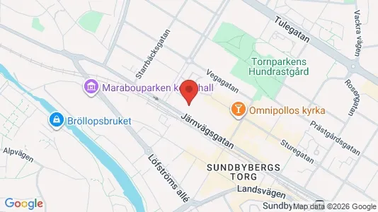 Apartments for rent i Solna - kort over placeringen