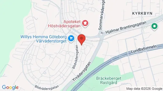 Apartments for rent i Västra hisingen - kort over placeringen
