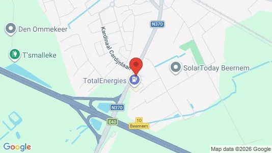 Apartments for rent i Beernem - kort over placeringen