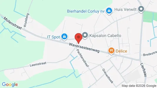 Apartments for rent i Putte - kort over placeringen