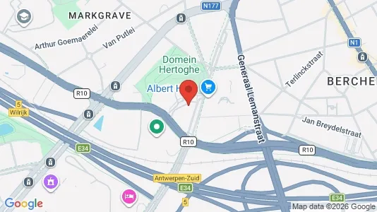 Apartments for rent i Stad Antwerp - kort over placeringen