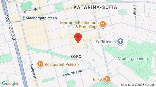 Apartments for rent i Södermalm - kort over placeringen