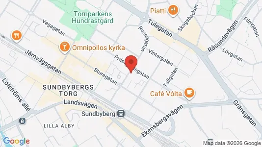 Apartments for rent i Sundbyberg - kort over placeringen