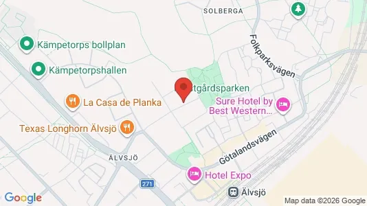 Apartments for rent i Stockholm South - kort over placeringen