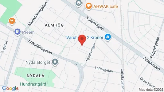 Apartments for rent i Sofielund - kort over placeringen