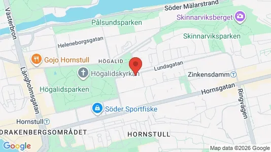 Apartments for rent i Södermalm - kort over placeringen