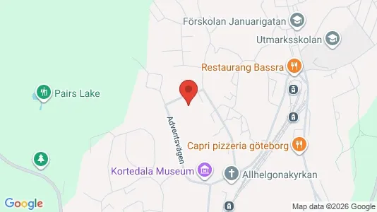 Apartments for rent i Gothenburg East - kort over placeringen