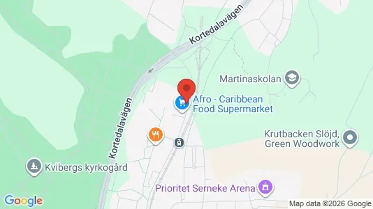 Apartments for rent i Gothenburg East - kort over placeringen