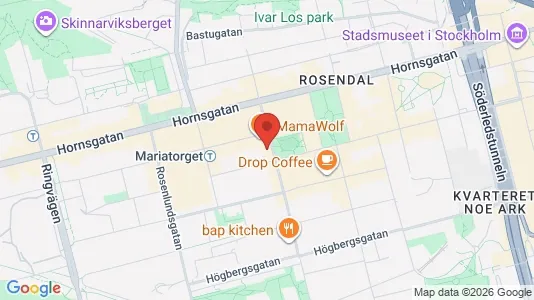 Apartments for rent i Södermalm - kort over placeringen