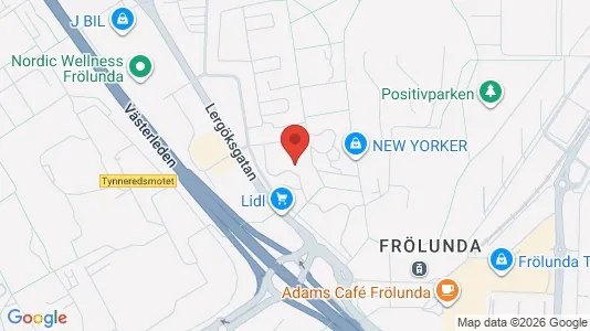 Apartments for rent i Askim-Frölunda-Högsbo - kort over placeringen