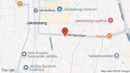 Apartments for rent i Järfälla - kort over placeringen