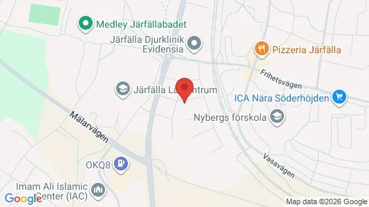 Apartments for rent i Järfälla - kort over placeringen
