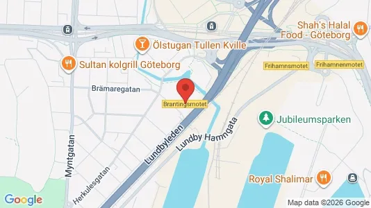 Apartments for rent i Lundby - kort over placeringen