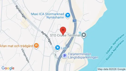 Apartments for rent i Nynäshamn - kort over placeringen